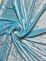 Turquoise Stretch Velvet