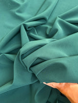 Stretch Crepe Forest Green