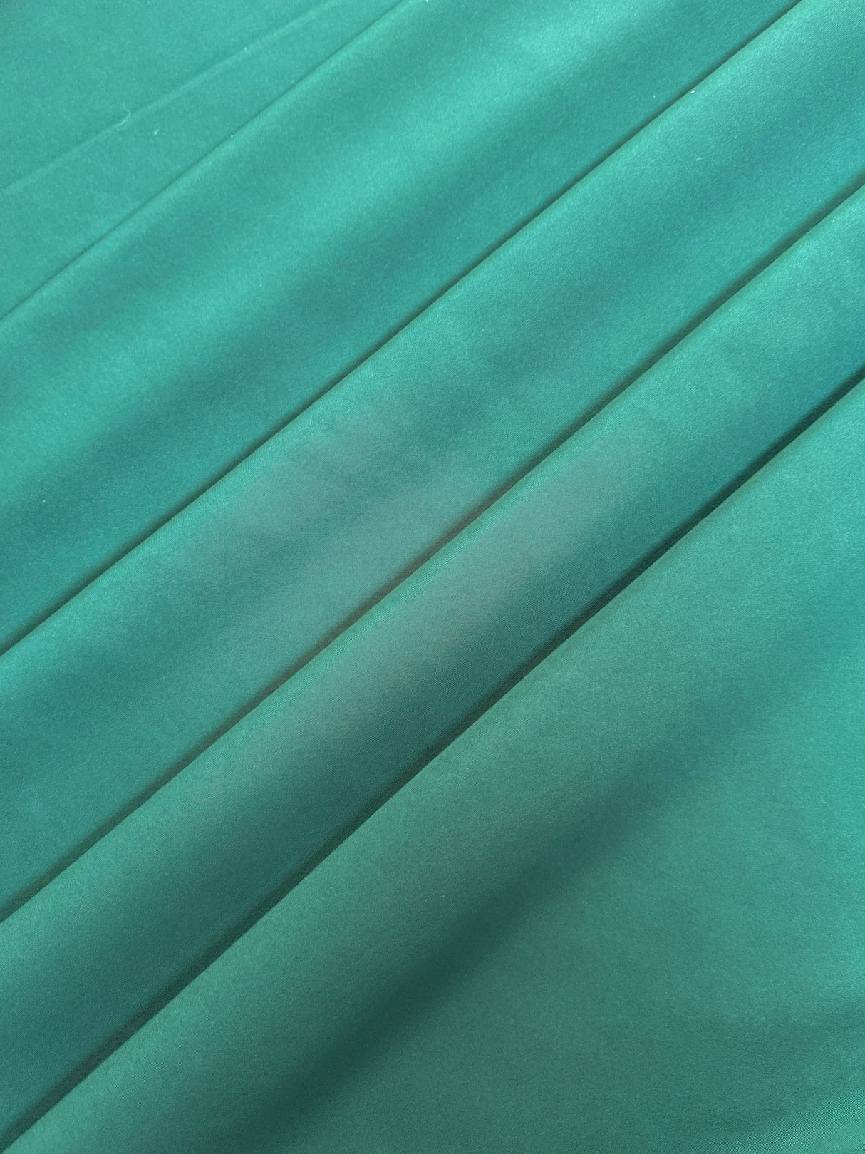 Stretch Crepe Forest Green