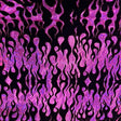 Nylon Spandex Hologram Flame Fabric 60"