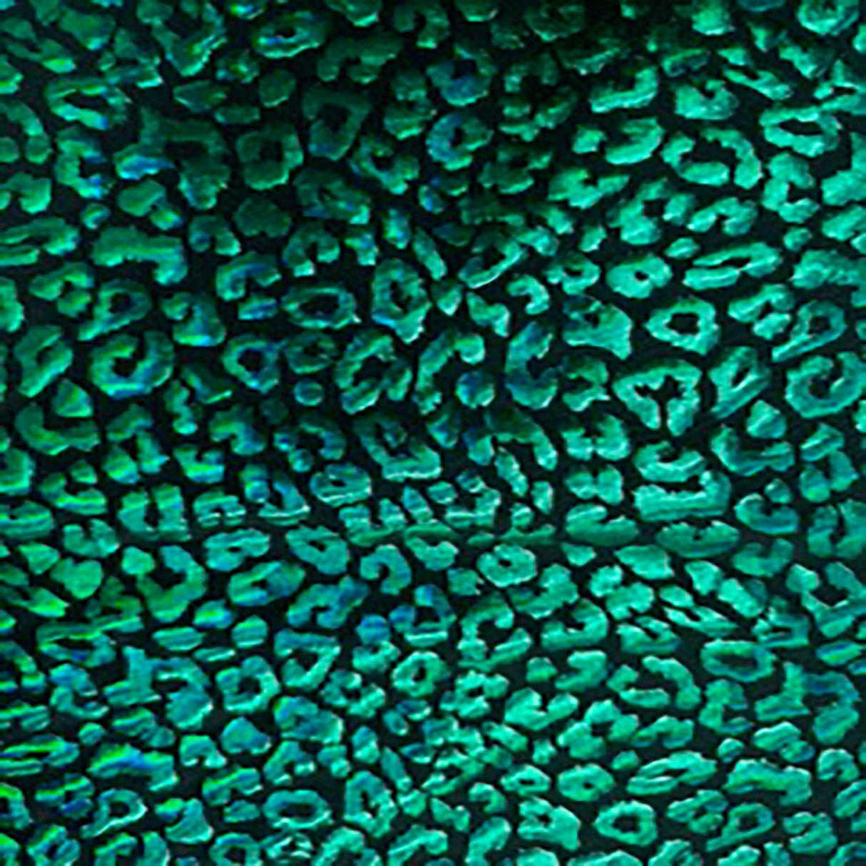 Nylon Spandex Cheetah Hologram Fabric 60"