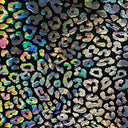 Nylon Spandex Cheetah Hologram Fabric 60"