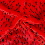 Two Tone Spike Shaggy Faux Fur Fabric - 100 Percent Polyester Fabric, Two-Tone Shaggy Texture, 60" Width, 1.5" Pile Length (1 Yard)