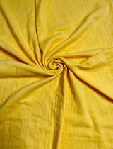 Yellow Crinkle Cotton Gauze