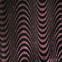 Glitter Stretch Velvet Fabric 60" Black Psychedelic Wave