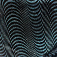 Glitter Stretch Velvet Fabric 60" Black Psychedelic Wave