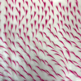 1 Yard Two Tone Spike Shaggy Faux Fur Fabric 100% Polyester