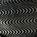 Glitter Stretch Velvet Fabric 60" Black Psychedelic Wave