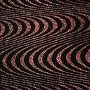 Glitter Stretch Velvet Fabric 60" Black Psychedelic Wave