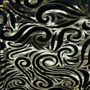 Stretch Polyester Velvet Meta Snake Foil Fabric