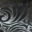 Stretch Polyester Velvet Meta Snake Foil Fabric