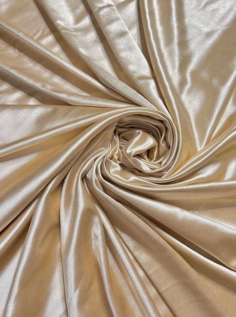 Shiny Nylon Spandex Taupe
