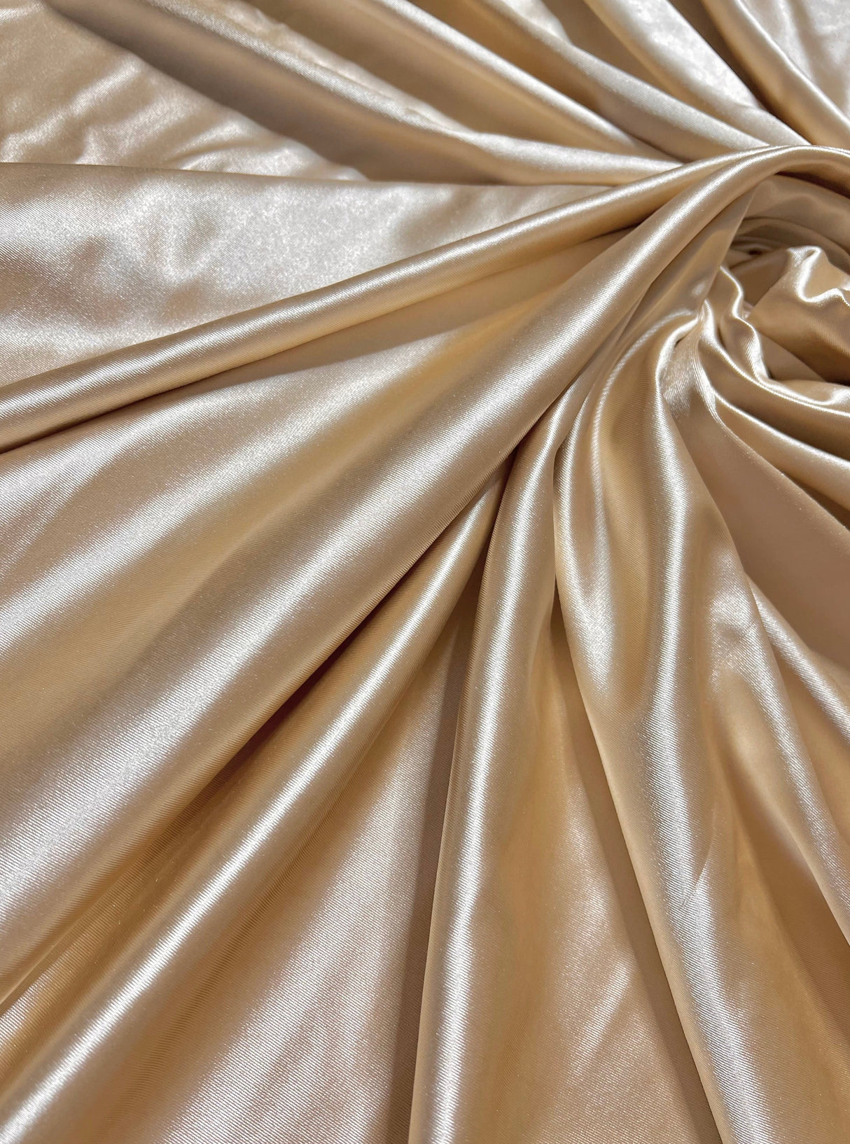 Shiny Nylon Spandex Taupe