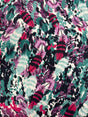 Bird Feather Print Spandex Fabric - Bird Feather Print, 58"/60" Width (1 Yard)