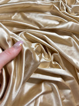 Shiny Nylon Spandex Taupe
