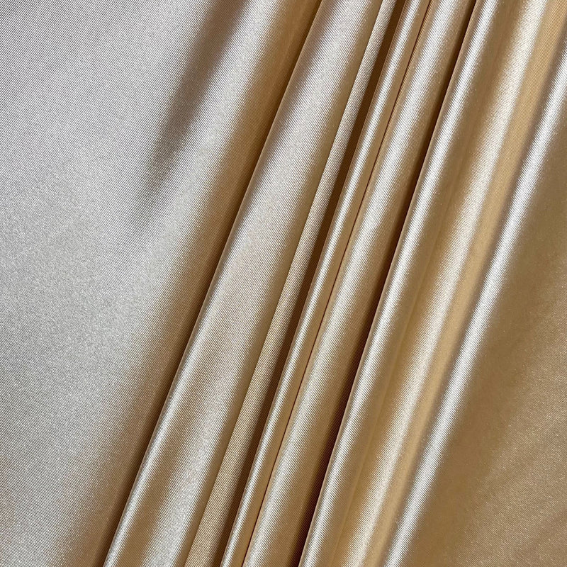 Shiny Nylon Spandex Taupe