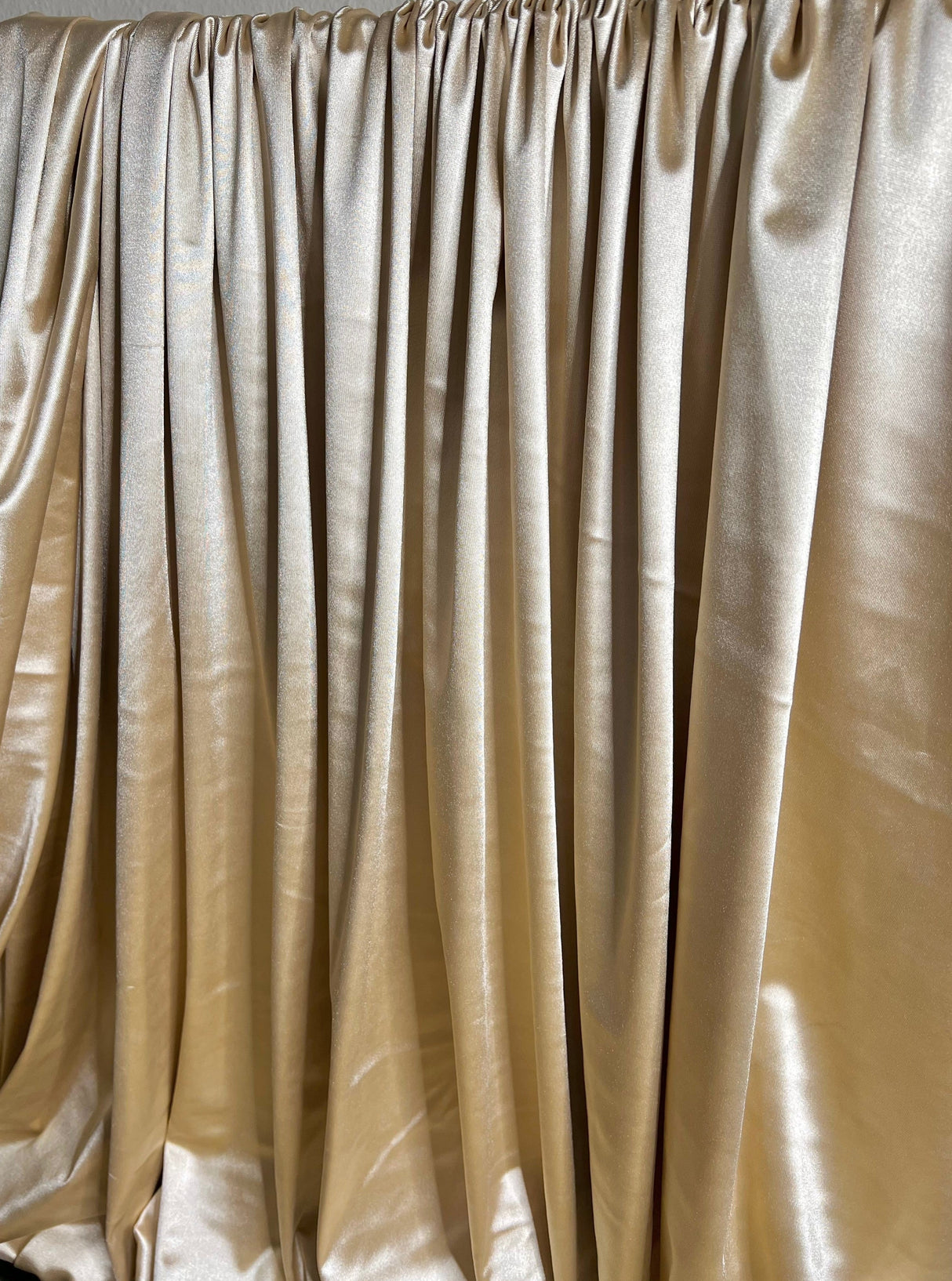 Shiny Nylon Spandex Taupe