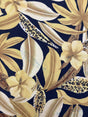 Abstract Foliage Print Polyester Spandex Fabric - Abstract Foliage Print, 58"/60" Width (1 Yard)