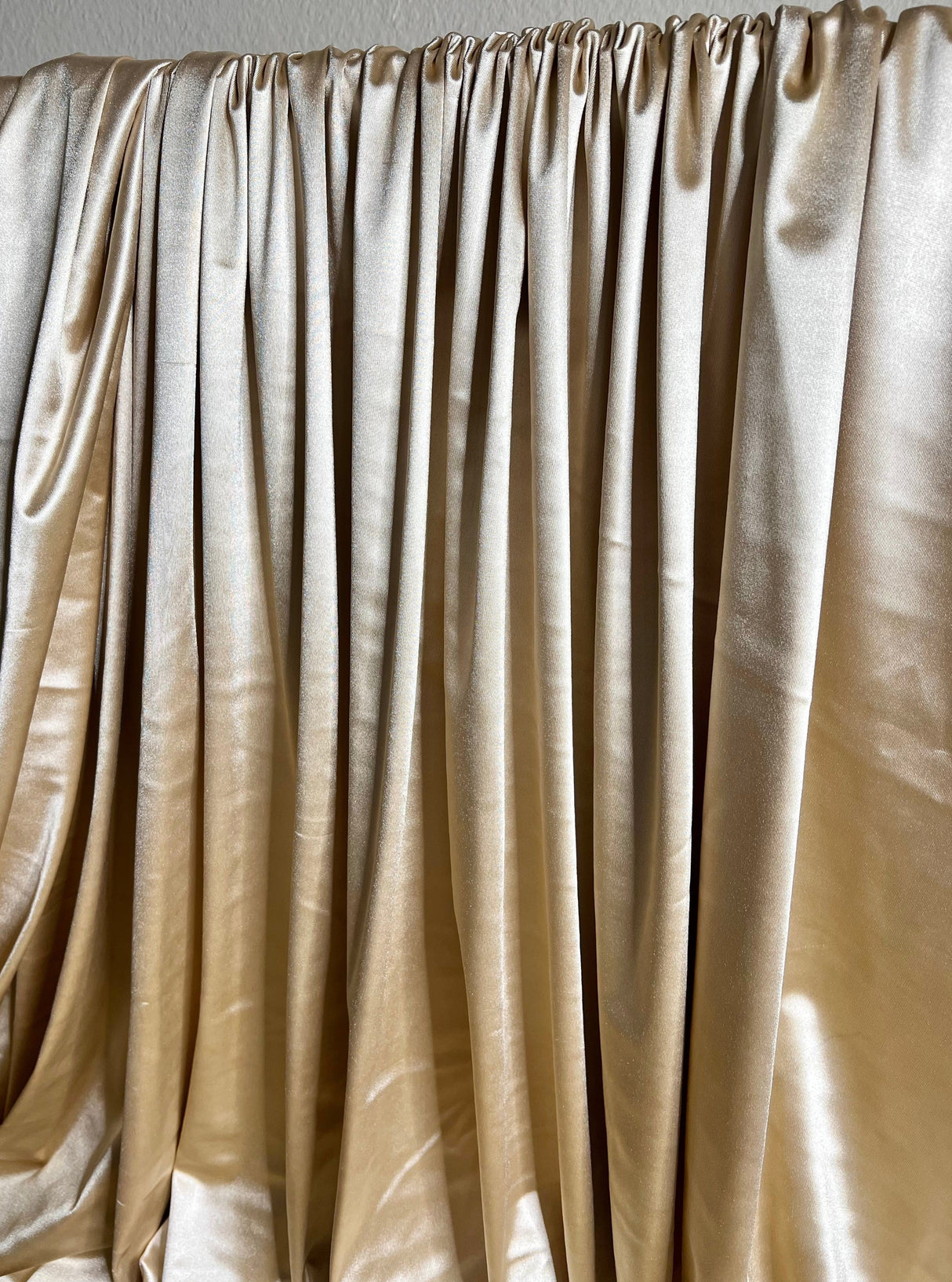 Shiny Nylon Spandex Taupe
