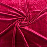 Stretch Velvet Fabric 60" Solid Colors
