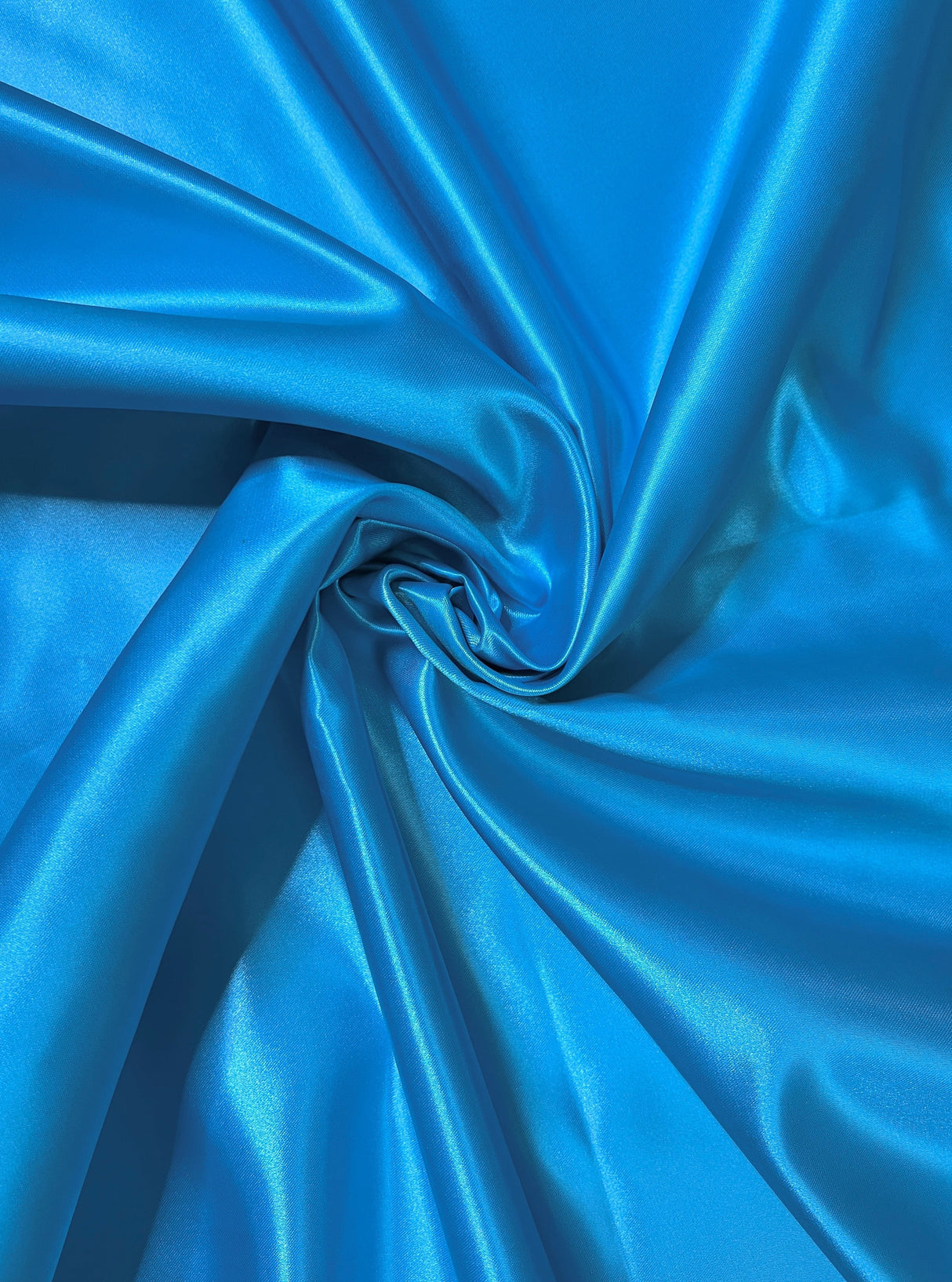 Ocean Blue Duchesse Satin