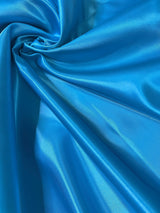 Ocean Blue Duchesse Satin