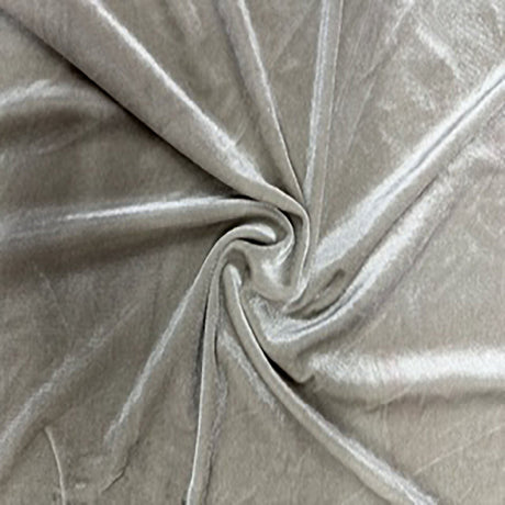 Stretch Velvet Fabric 60" Solid Colors
