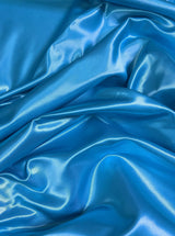 Ocean Blue Duchesse Satin
