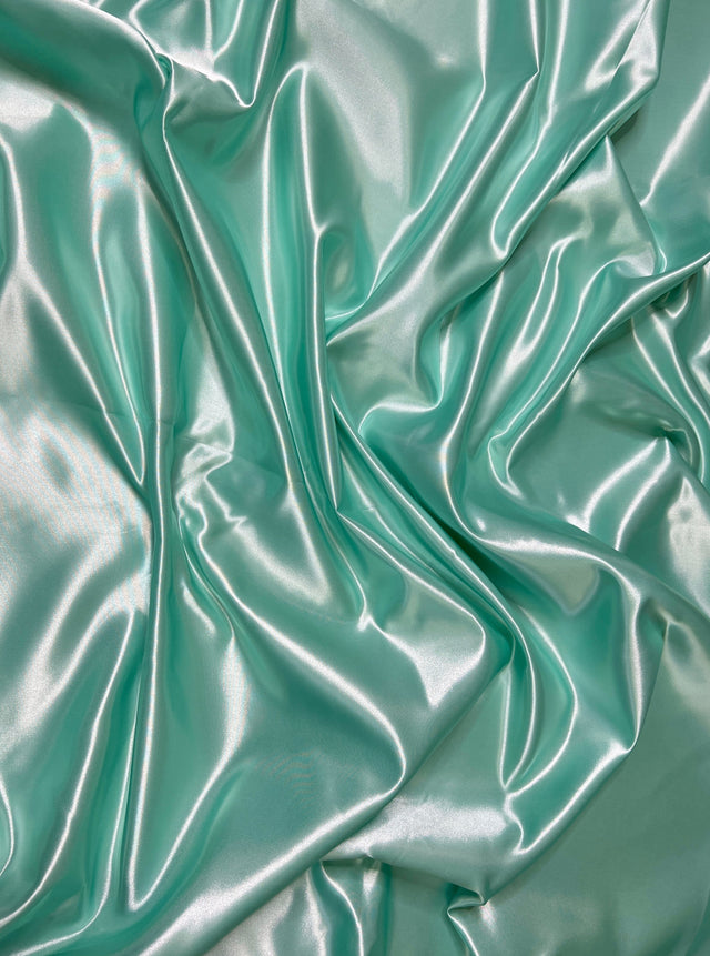 Duchesse Satin Mint Green