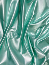 Duchesse Satin Mint Green