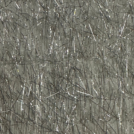 Polyester Eyelash Fringe Fabric 54" Metallic