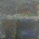 Polyester Spandex 4-Way Stretch Foggy Foil Fabric White Hologram 60"