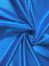 Duchesse Satin Aqua Blue