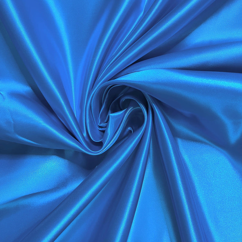 Duchesse Satin Aqua Blue