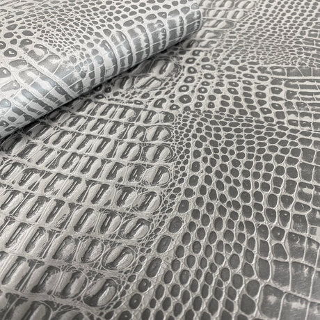 Marine Gator Vinyl Fabric - Gator Print, 54" Width (1 Yard)