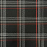 Plaid Acrylic Twill Upholstery Fabric