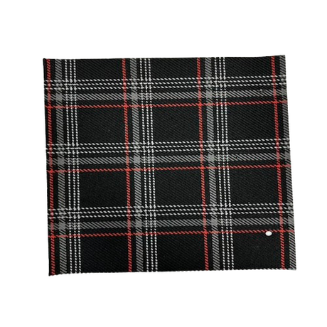 Plaid Acrylic Twill Upholstery Fabric