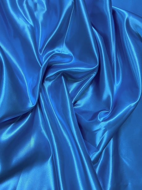 Duchesse Satin Aqua Blue