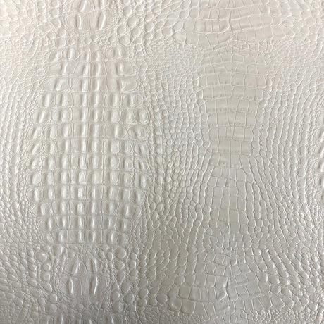 Marine Gator Vinyl Fabric - Gator Print, 54" Width (1 Yard)