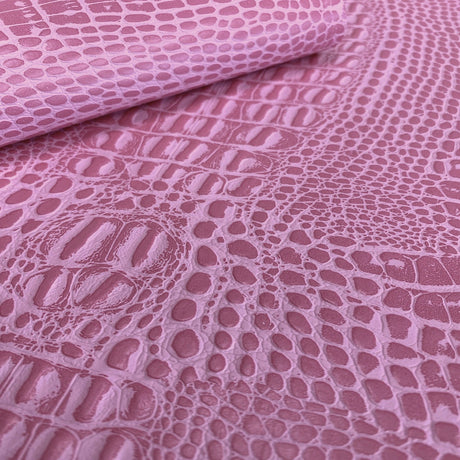 Marine Gator Vinyl Fabric - Gator Print, 54" Width (1 Yard)