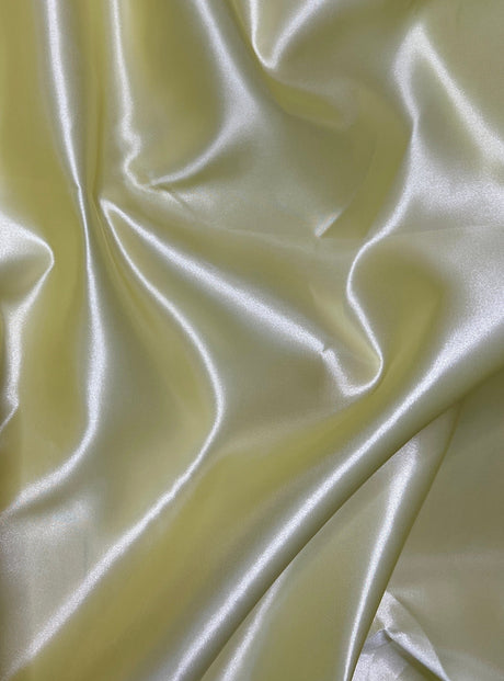 Heavy Satin Pale Yellow