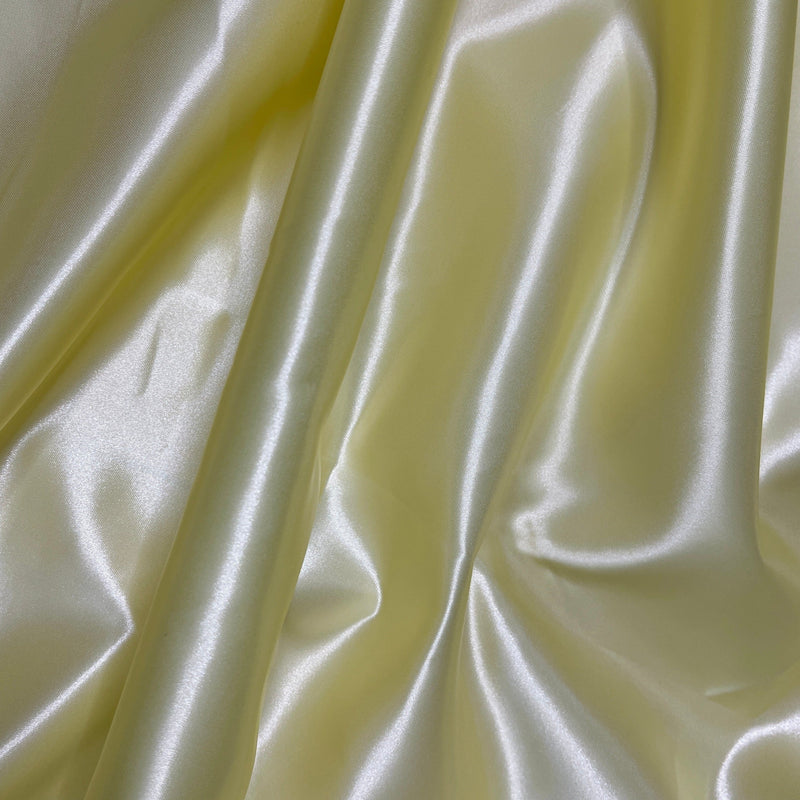 Heavy Satin Pale Yellow