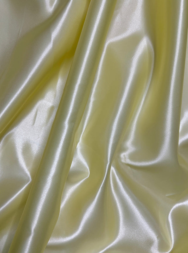 Heavy Satin Pale Yellow