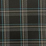 Plaid Acrylic Twill Upholstery Fabric