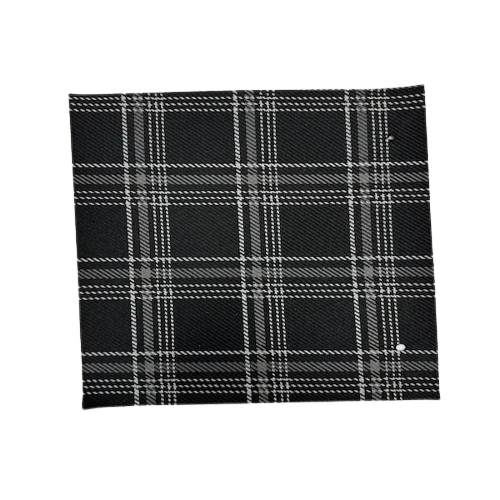 Plaid Acrylic Twill Upholstery Fabric - Plaid, 54" Width (1 Yard)