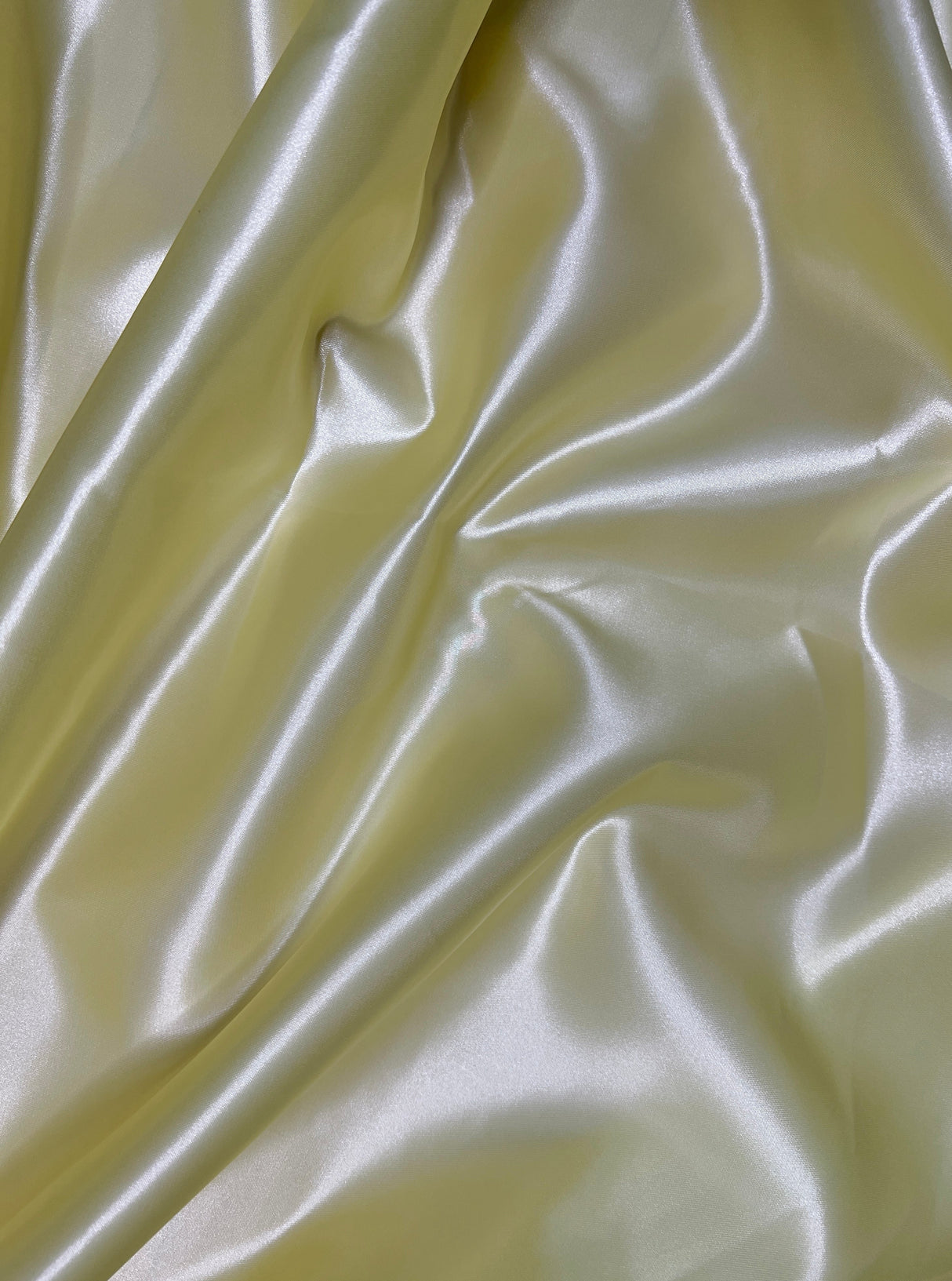 Heavy Satin Pale Yellow