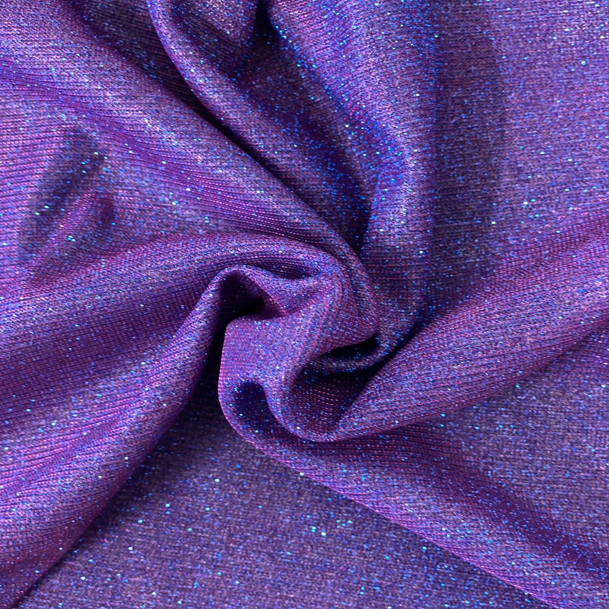 Holographic Shimmer Lurex Glitter Rayon Fabric - Holographic Glitter, 60" Width (1 Yard)
