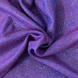 Holographic Shimmer Lurex Glitter Rayon Fabric - Holographic Glitter, 60" Width (1 Yard)