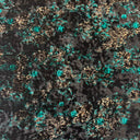 Crushed Stretch Velvet Fabric Camouflage Leopard Print