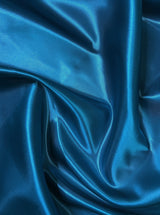 Teal Duchesse Satin